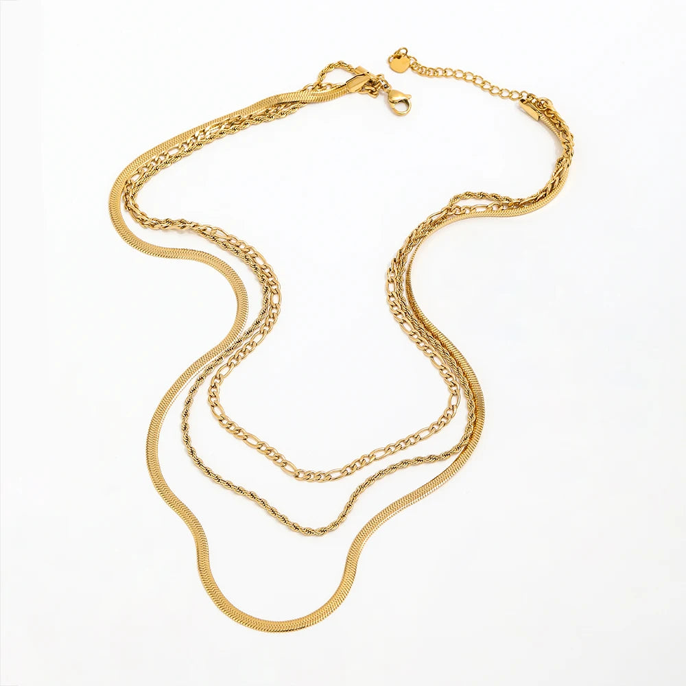 Unisex Multi-Layer Chain